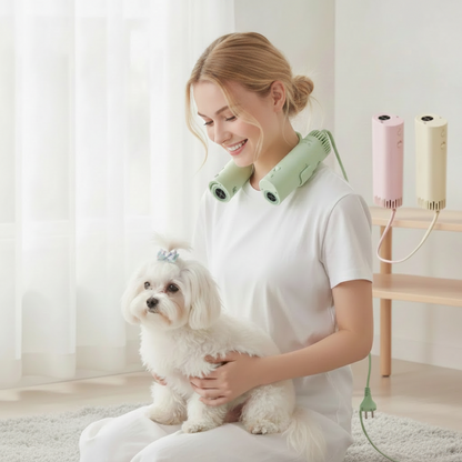 Sèche-Cheveux Mains Libres pour Animaux
