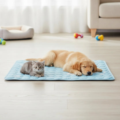 Tapis rafraîchissant auto-refroidissant pour chien et chat - détail